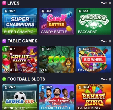 Game Mania Casino Games